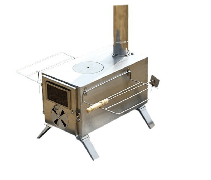 Portable Stainless Steel BBQ S - огляд і ціна Camping Cooking Ovens