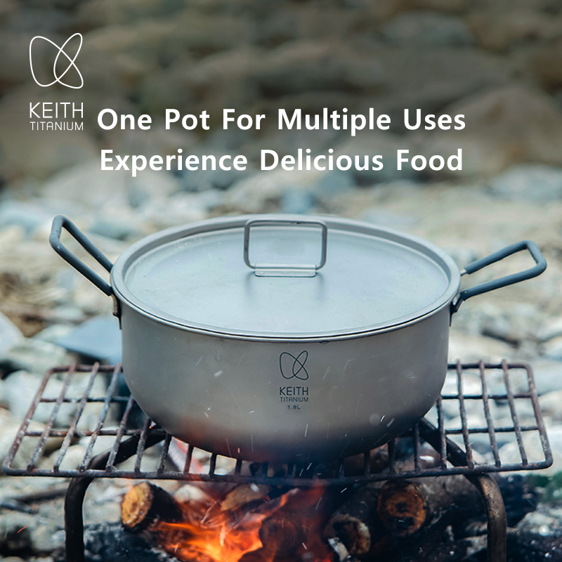 KEITH 1.8L Pure Titanium Cooki - огляд і ціна Camping Cooking Bag