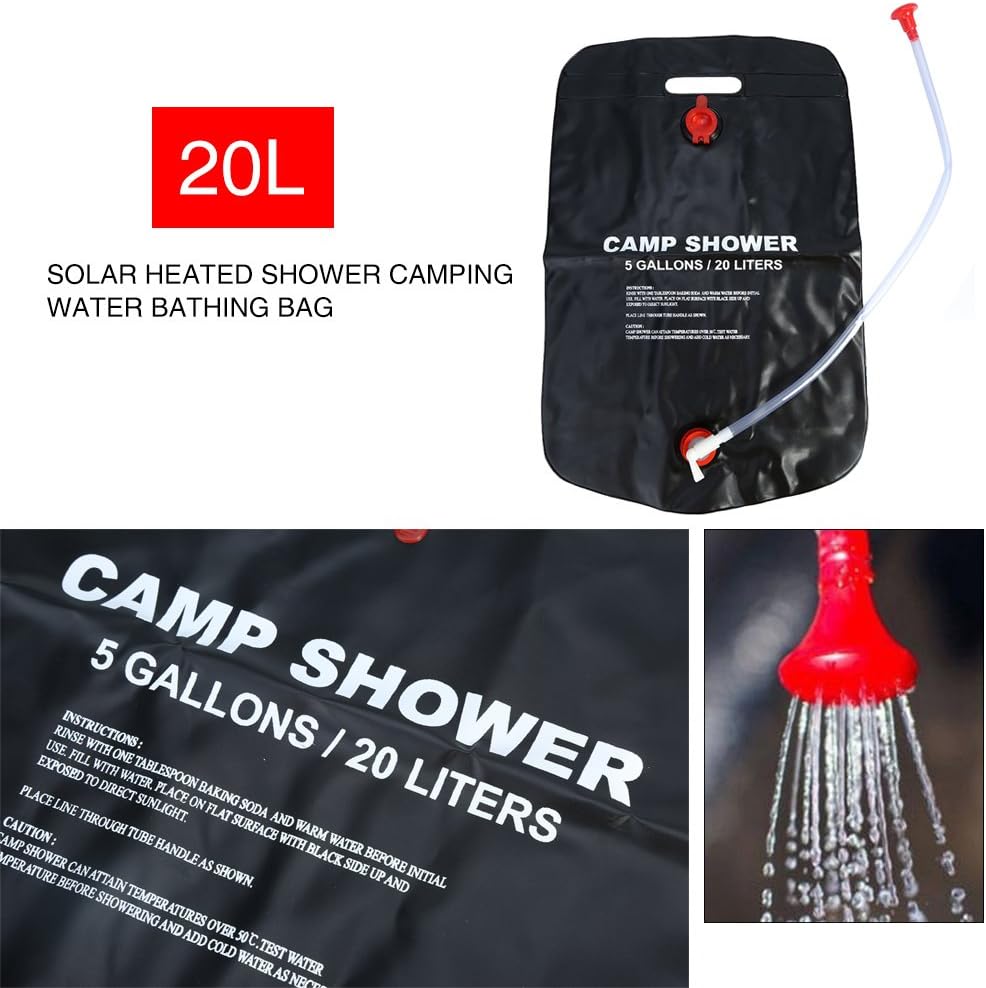 20L Solar Shower Bag Portable  - огляд і ціна Camping Cooking Bag