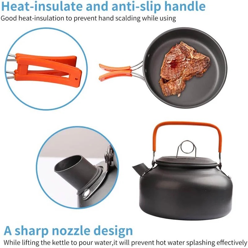 Camping Cooking set Camping Co - огляд і ціна Camping Cooking Ware