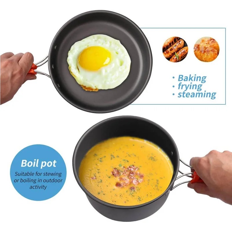 Camping Cooking set Camping Co - огляд і ціна Camping Cooking Ware