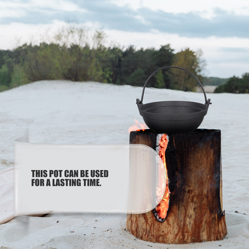 Japanese Style Iron Hanging Co - огляд і ціна Japanese Camping Cooking
